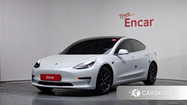 Tesla Model 3 2020 Белый из Кореи