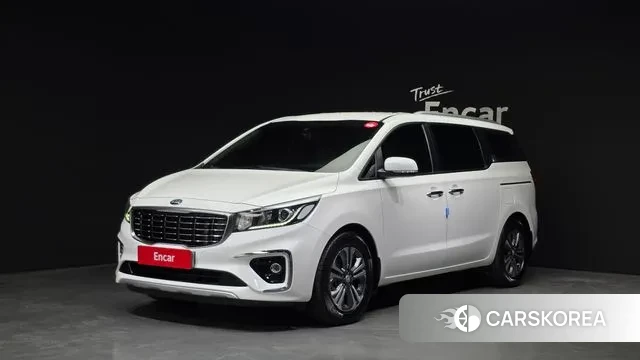 Kia The New Carnival 2019 Белый из Кореи