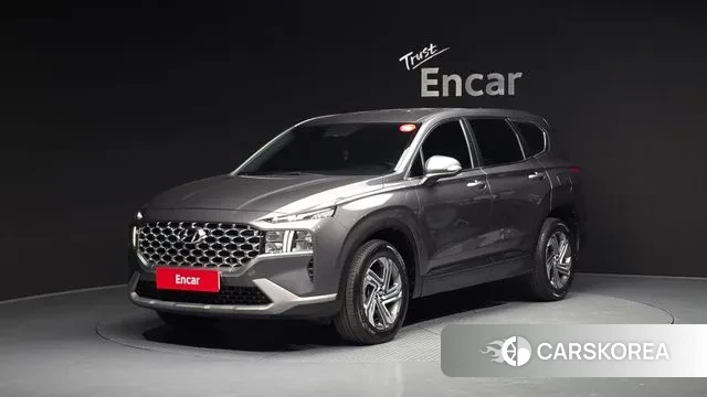 Hyundai The New Santa Fe 2021 Серый из Кореи
