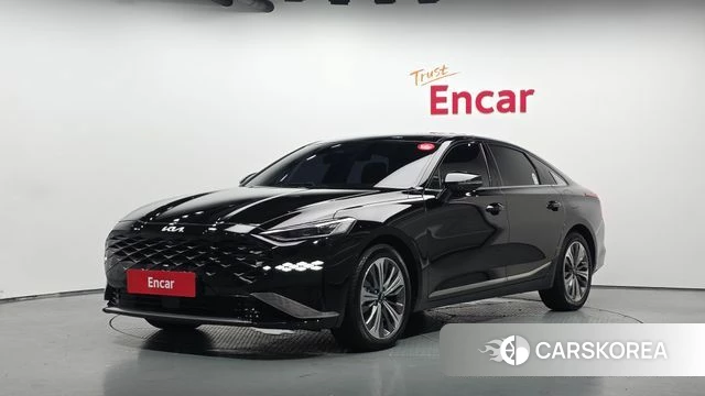 Kia K8 Hybrid 2024 Черный из Кореи