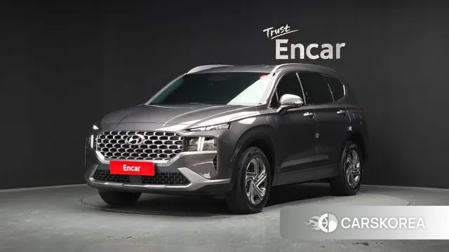 Hyundai The New Santa Fe 2021 Серый из Кореи