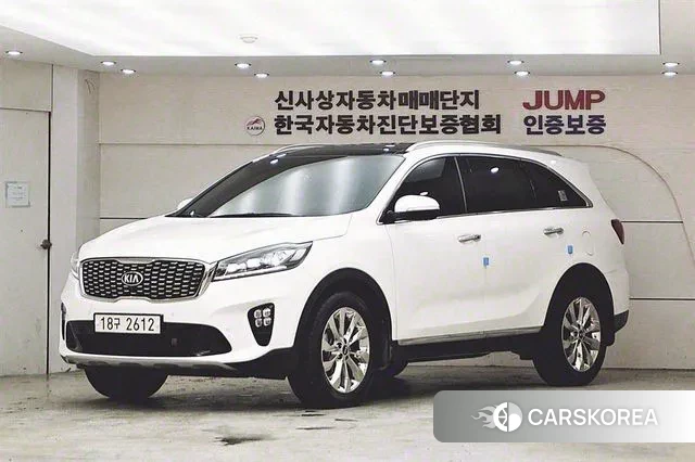 Kia The New Sorento 2018 Белый из Кореи