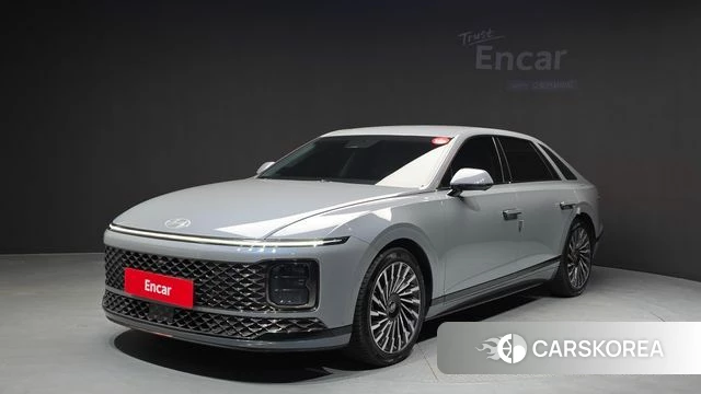 Hyundai Grandeur (GN7) 2023 Небесно-голубой из Кореи