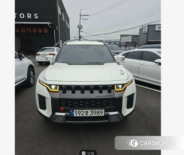 Ssangyong Torres 2022 Белый из Кореи