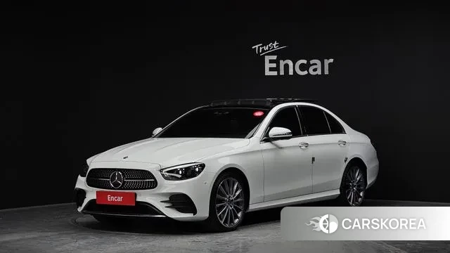 Mercedes-Benz E-Class W213 2021 Белый из Кореи
