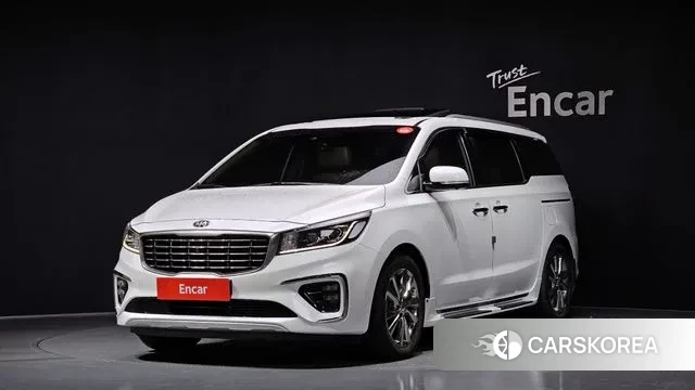 Kia The New Carnival 2018 Белый из Кореи