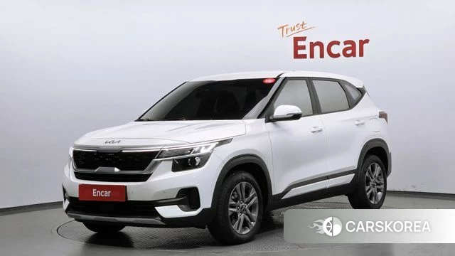 Kia Seltos 2022 Белый из Кореи