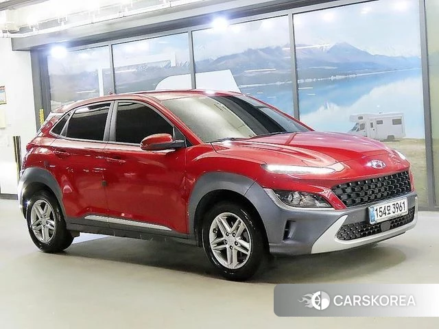 Hyundai The New Kona 2021 Красный из Кореи