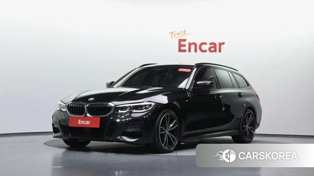 BMW 3 Series (G20) 2021 Черный из Кореи