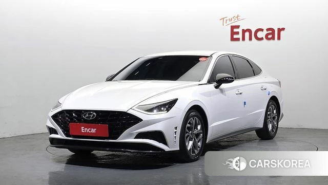 Hyundai Sonata (DN8) 2022 Белый из Кореи