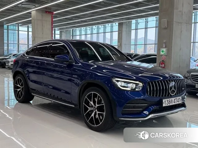 Mercedes-Benz GLC-Class X253 2021 Синий из Кореи