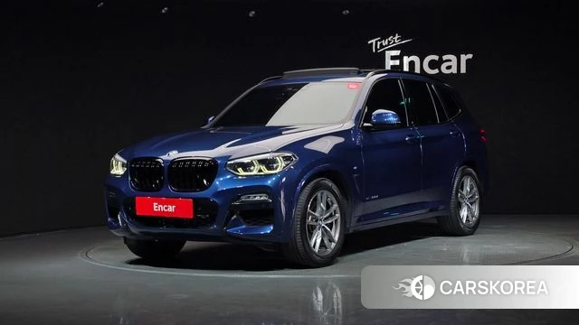 BMW X3 (G01) 2018 Синий из Кореи