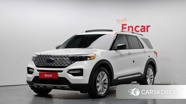 Ford Explorer 6th Generation 2021 Белый из Кореи