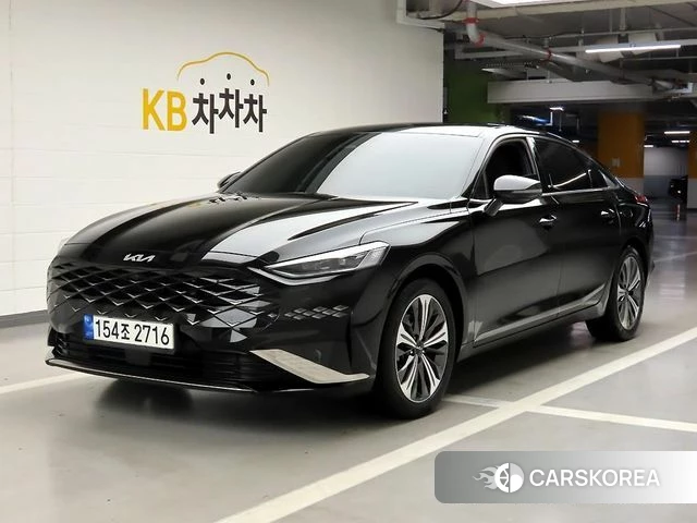 Kia K8 Hybrid 2023 Черный из Кореи