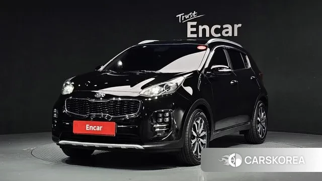 Kia Sportage 4th Generation 2018 Черный из Кореи