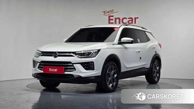 Ssangyong Beautiful Korando 2021 Белый из Кореи