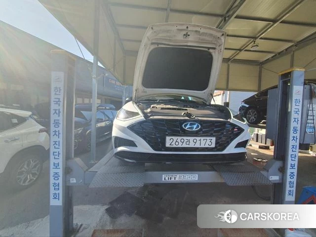 Hyundai Sonata (DN8) 2022 Белый из Кореи