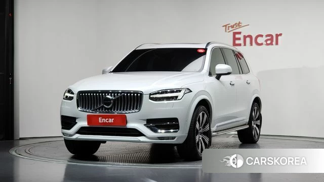 Volvo XC90 second Generation 2021 Белый из Кореи