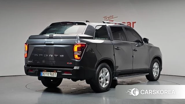 Ssangyong The New Rexton Sport 2022 Серый из Кореи