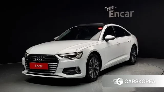 Audi A6 (C8) 2021 Белый из Кореи