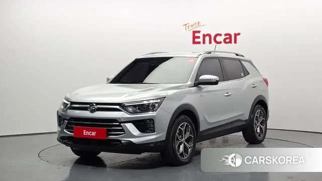 Ssangyong Beautiful Korando 2020 Серебристо-серый из Кореи