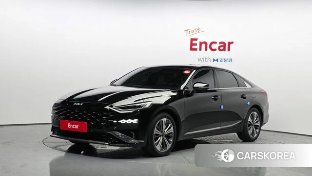 Kia K8 Hybrid 2022 Черный из Кореи