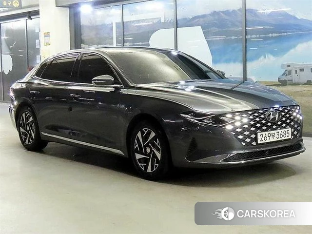 Hyundai The New Grandeur IG Hybrid 2020 Серый из Кореи