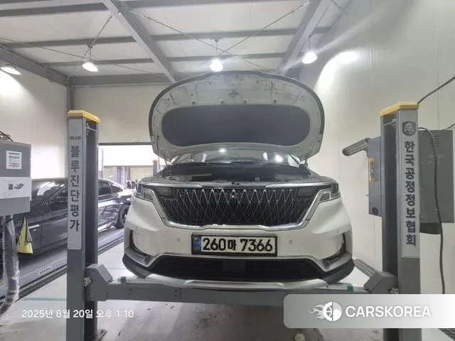 Kia Carnival 4th generation 2020 Белый из Кореи