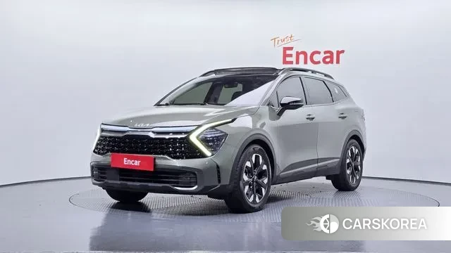 Kia Sportage 5th Generation 2021 Зеленый из Кореи