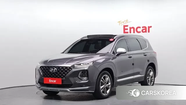 Hyundai Santa Fe TM 2018 Серый из Кореи