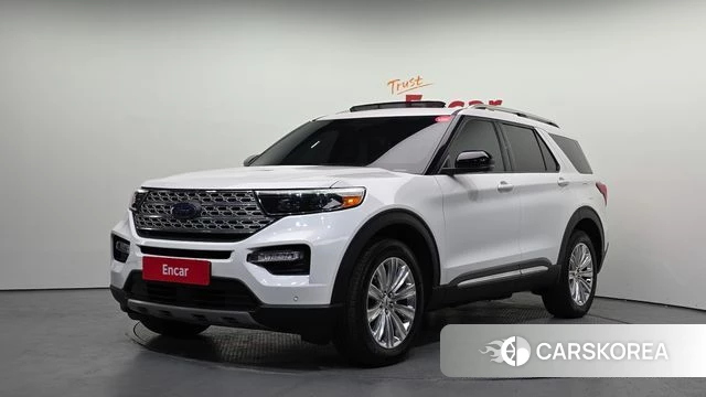 Ford Explorer 6th Generation 2023 Белый из Кореи