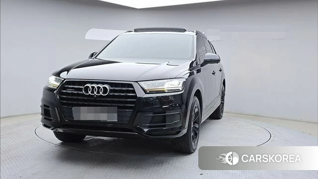 Audi Q7 (4M) 2019 Черный из Кореи