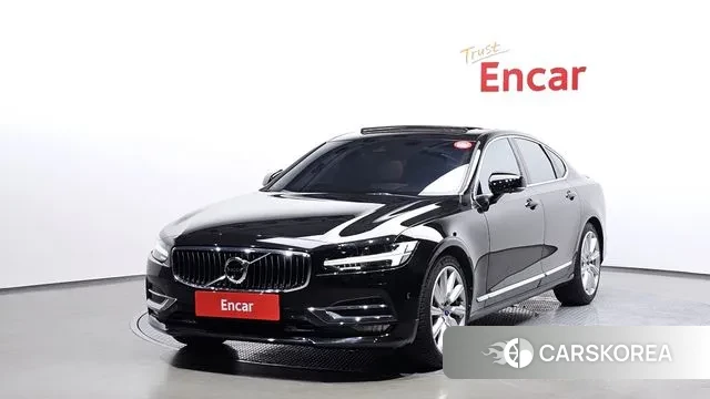 Volvo S90 2018 Черный из Кореи