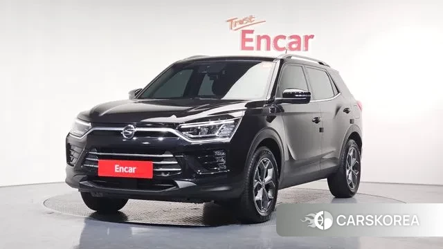 Ssangyong Beautiful Korando 2022 Черный из Кореи