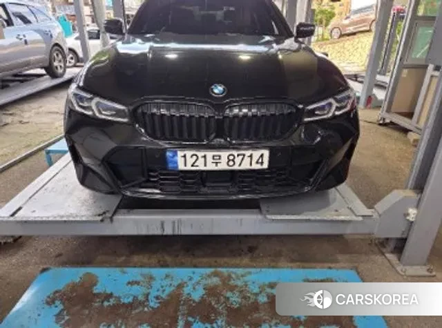 BMW 3 Series (G20) 2023 Черный из Кореи