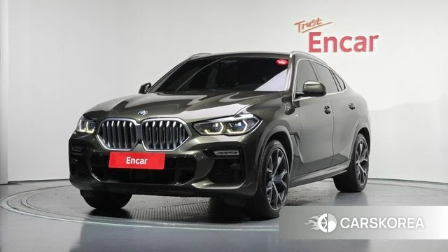 BMW X6 (G06) 2019 Песочный из Кореи