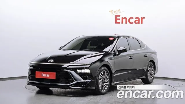 Hyundai Sonata D Edge Hybrid (DN8) 2023 Черный из Кореи