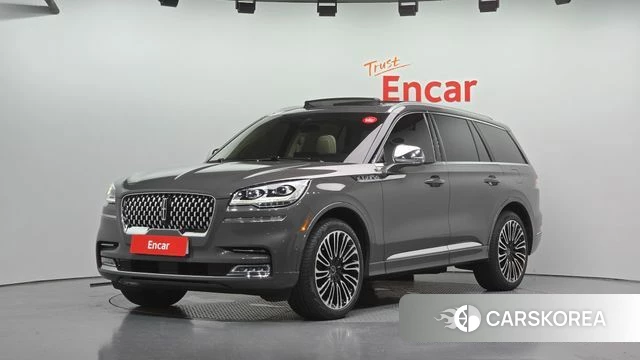 Lincoln Aviator 2nd generation 2021 Серый из Кореи