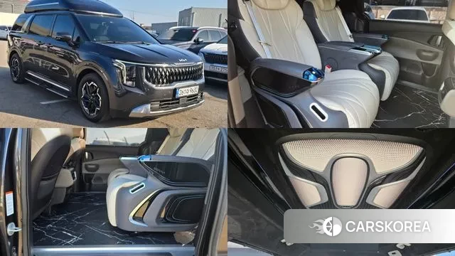 Kia The New Carnival 4th Generation 2024 Серый из Кореи