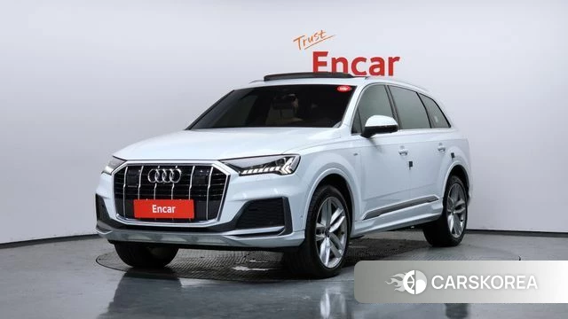 Audi Q7 (4M) 2023 Белый из Кореи