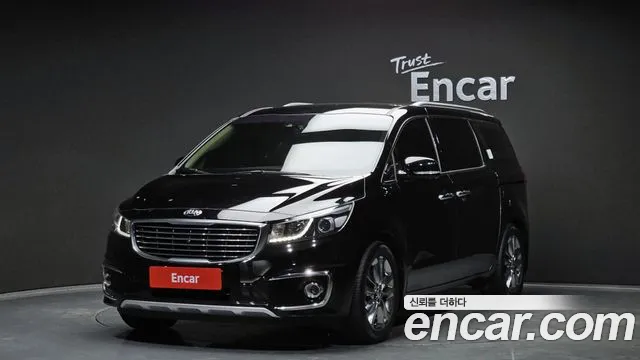 Kia All New Carnival 2018 Черный из Кореи