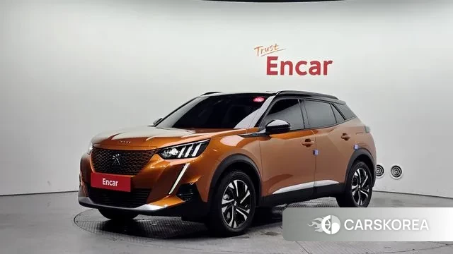 Peugeot e-2008 second generation 2022 Оранжевый из Кореи