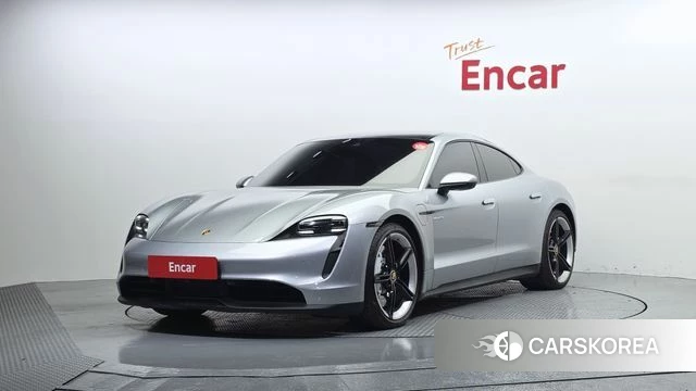 Porsche Taycan 2022 Серебристо-серый из Кореи