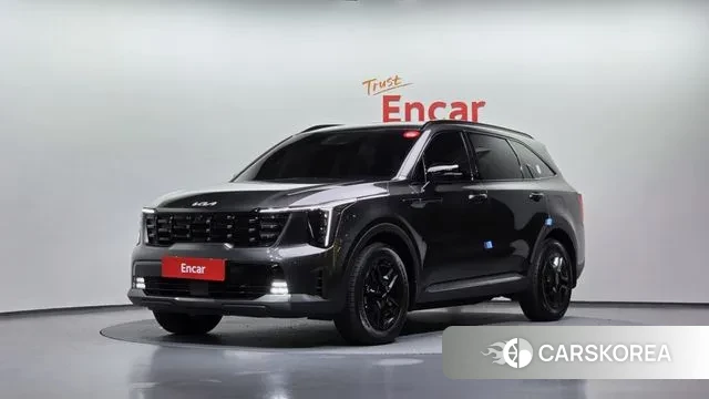 Kia The New Sorento 4th Generation 2023 Серый из Кореи