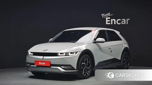 Hyundai Ionic 5 2021 Серебристо-серый из Кореи