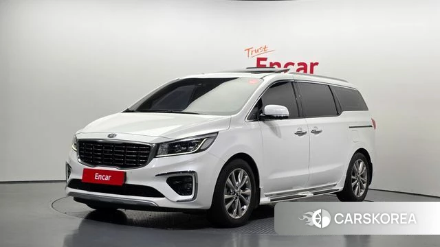 Kia The New Carnival 2019 Белый из Кореи