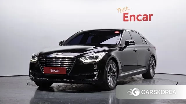 Genesis EQ900 2018 Черный из Кореи