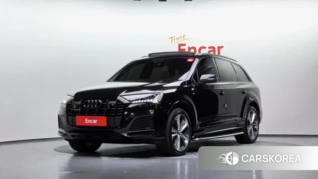 Audi Q7 (4M) 2023 Черный из Кореи