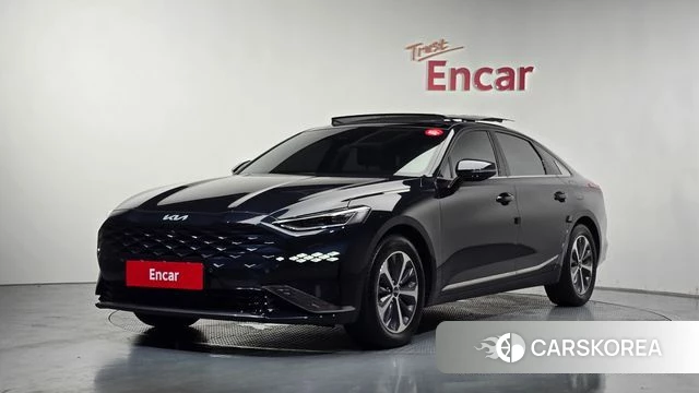 Kia K8 Hybrid 2023 Синий из Кореи