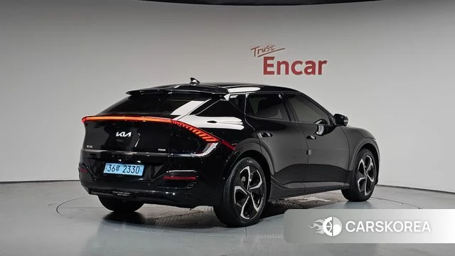 Kia EV6 2022 Черный из Кореи